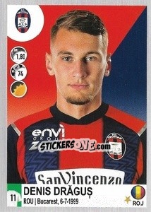 Cromo Denis Drăguș - Calciatori 2020-2021 - Panini