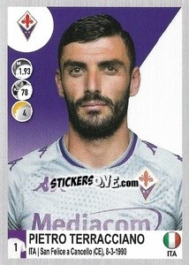 Sticker Pietro Terracciano - Calciatori 2020-2021 - Panini