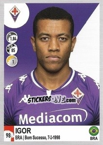 Sticker Igor - Calciatori 2020-2021 - Panini