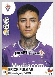 Sticker Erick Pulgar - Calciatori 2020-2021 - Panini