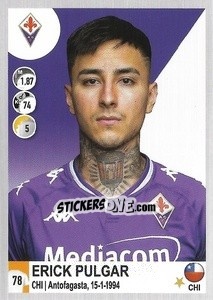 Cromo Erick Pulgar - Calciatori 2020-2021 - Panini