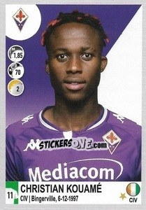 Sticker Christian Kouamé - Calciatori 2020-2021 - Panini