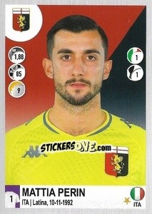 Cromo Mattia Perin - Calciatori 2020-2021 - Panini