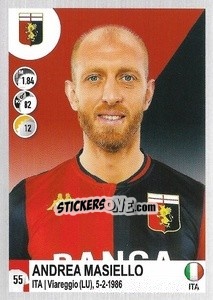 Figurina Andrea Masiello - Calciatori 2020-2021 - Panini