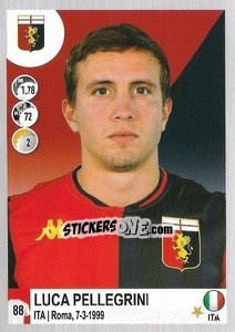 Sticker Luca Pellegrini - Calciatori 2020-2021 - Panini