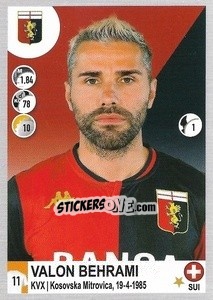 Sticker Valon Behrami - Calciatori 2020-2021 n. 203 - Panini