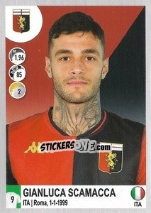 Cromo Gianluca Scamacca - Calciatori 2020-2021 - Panini