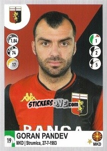 Sticker Goran Pandev - Calciatori 2020-2021 - Panini