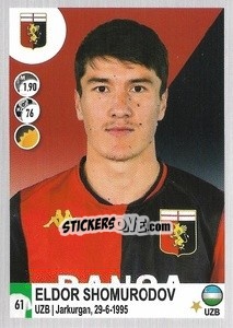 Cromo Eldor Shomurodov - Calciatori 2020-2021 - Panini