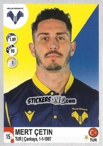 Cromo Mert Çetin - Calciatori 2020-2021 - Panini