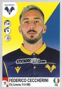 Sticker Federico Ceccherini - Calciatori 2020-2021 - Panini
