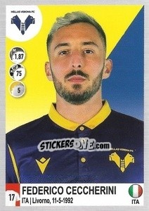 Cromo Federico Ceccherini - Calciatori 2020-2021 - Panini