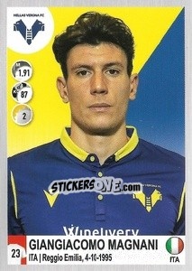 Figurina Giangiacomo Magnani - Calciatori 2020-2021 - Panini