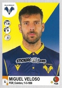 Sticker Miguel Veloso - Calciatori 2020-2021 - Panini