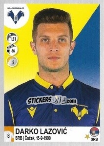 Cromo Darko Lazovic - Calciatori 2020-2021 - Panini