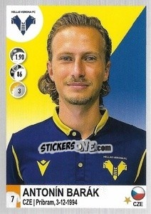 Figurina Antonín Barák - Calciatori 2020-2021 - Panini