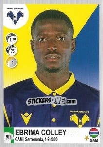 Sticker Ebrima Colley - Calciatori 2020-2021 - Panini