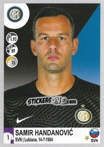 Sticker Samir Handanovic - Calciatori 2020-2021 n. 246 - Panini
