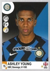 Cromo Ashley Young - Calciatori 2020-2021 - Panini