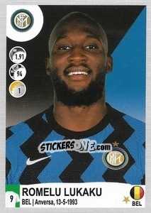 Sticker Romelu Lukaku - Calciatori 2020-2021 n. 264 - Panini