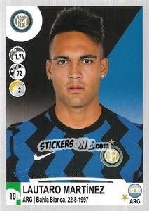 Sticker Lautaro Martínez - Calciatori 2020-2021 - Panini