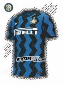 Sticker Inter (Maglia Home) - Calciatori 2020-2021 - Panini