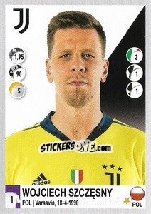 Sticker Wojciech Szczęsny - Calciatori 2020-2021 n. 270 - Panini