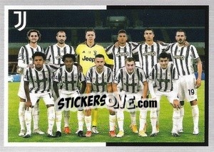 Figurina Juventus (Squadra) - Calciatori 2020-2021 - Panini