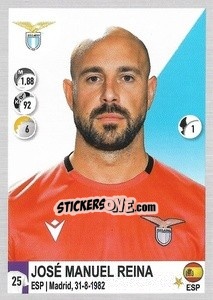 Sticker José Manuel Reina - Calciatori 2020-2021 - Panini