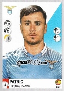 Figurina Patric - Calciatori 2020-2021 - Panini