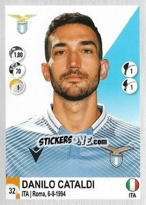 Sticker Danilo Cataldi - Calciatori 2020-2021 - Panini