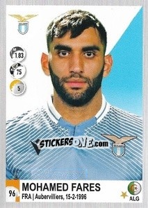 Sticker Mohamed Fares - Calciatori 2020-2021 - Panini