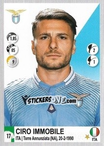 Sticker Ciro Immobile - Calciatori 2020-2021 n. 317 - Panini