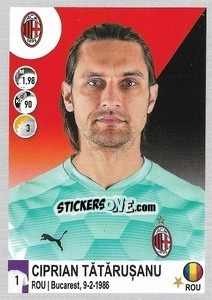 Cromo Ciprian Tătărușanu - Calciatori 2020-2021 - Panini