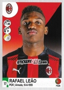 Sticker Rafael Leão - Calciatori 2020-2021 n. 341 - Panini