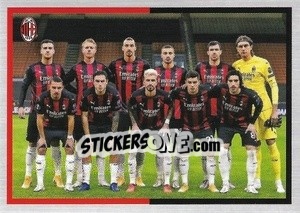 Cromo Milan (Squadra) - Calciatori 2020-2021 - Panini