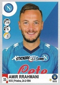 Sticker Amir Rrahmani - Calciatori 2020-2021 - Panini