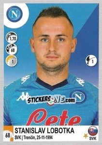 Sticker Stanislav Lobotka - Calciatori 2020-2021 - Panini