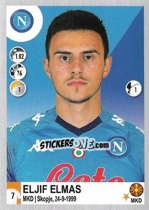 Sticker Eljif Elmas - Calciatori 2020-2021 - Panini