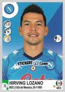 Sticker Hirving Lozano - Calciatori 2020-2021 n. 365 - Panini