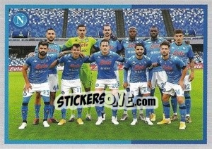 Cromo Napoli (Squadra) - Calciatori 2020-2021 - Panini