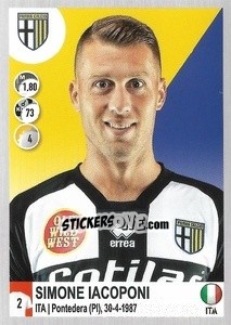 Cromo Simone Iacoponi - Calciatori 2020-2021 - Panini