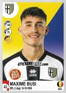 Sticker Maxime Busi - Calciatori 2020-2021 - Panini