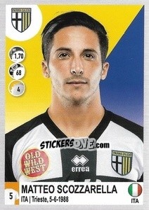 Sticker Matteo Scozzarella - Calciatori 2020-2021 - Panini