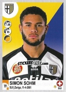 Cromo Simon Sohm - Calciatori 2020-2021 - Panini