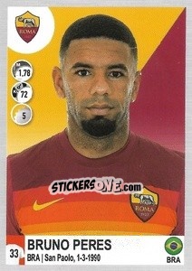 Sticker Bruno Peres - Calciatori 2020-2021 - Panini