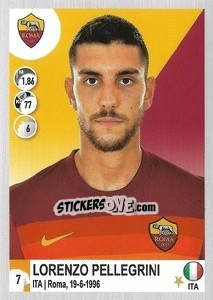 Sticker Lorenzo Pellegrini - Calciatori 2020-2021 - Panini
