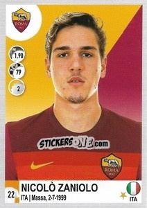 Cromo Nicolò Zaniolo - Calciatori 2020-2021 - Panini