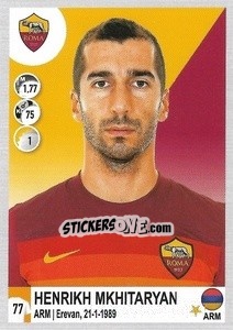 Sticker Henrikh Mkhitaryan - Calciatori 2020-2021 n. 417 - Panini