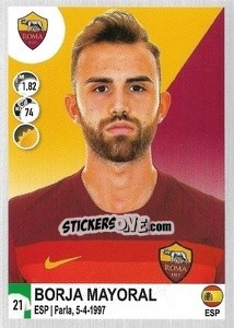 Sticker Borja Mayoral